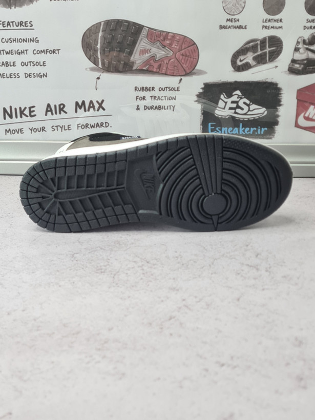 کفش کتانی مردانه نایک مدل air jordan1 dior