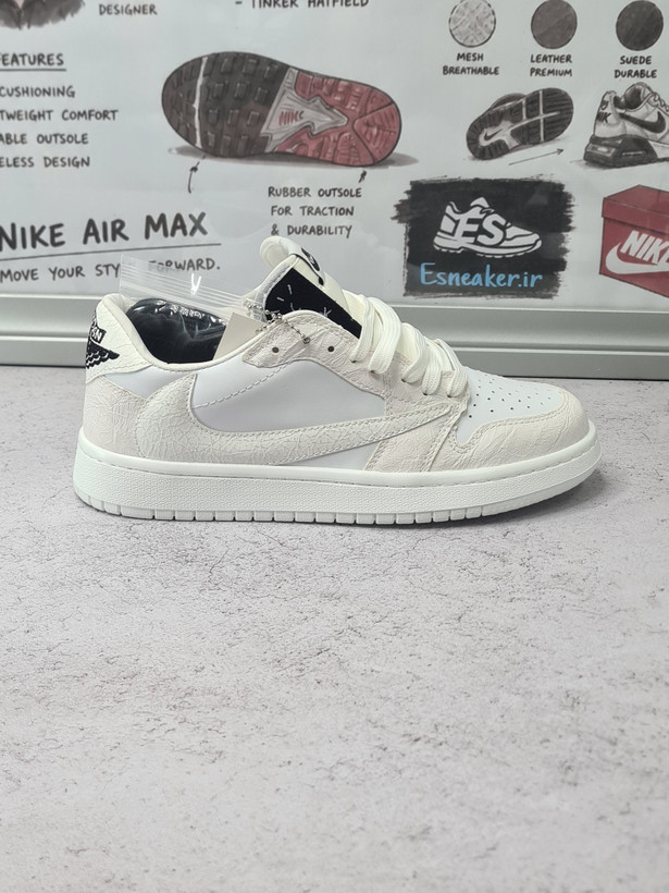 کفش کتانی مردانه نایک مدل travis scott