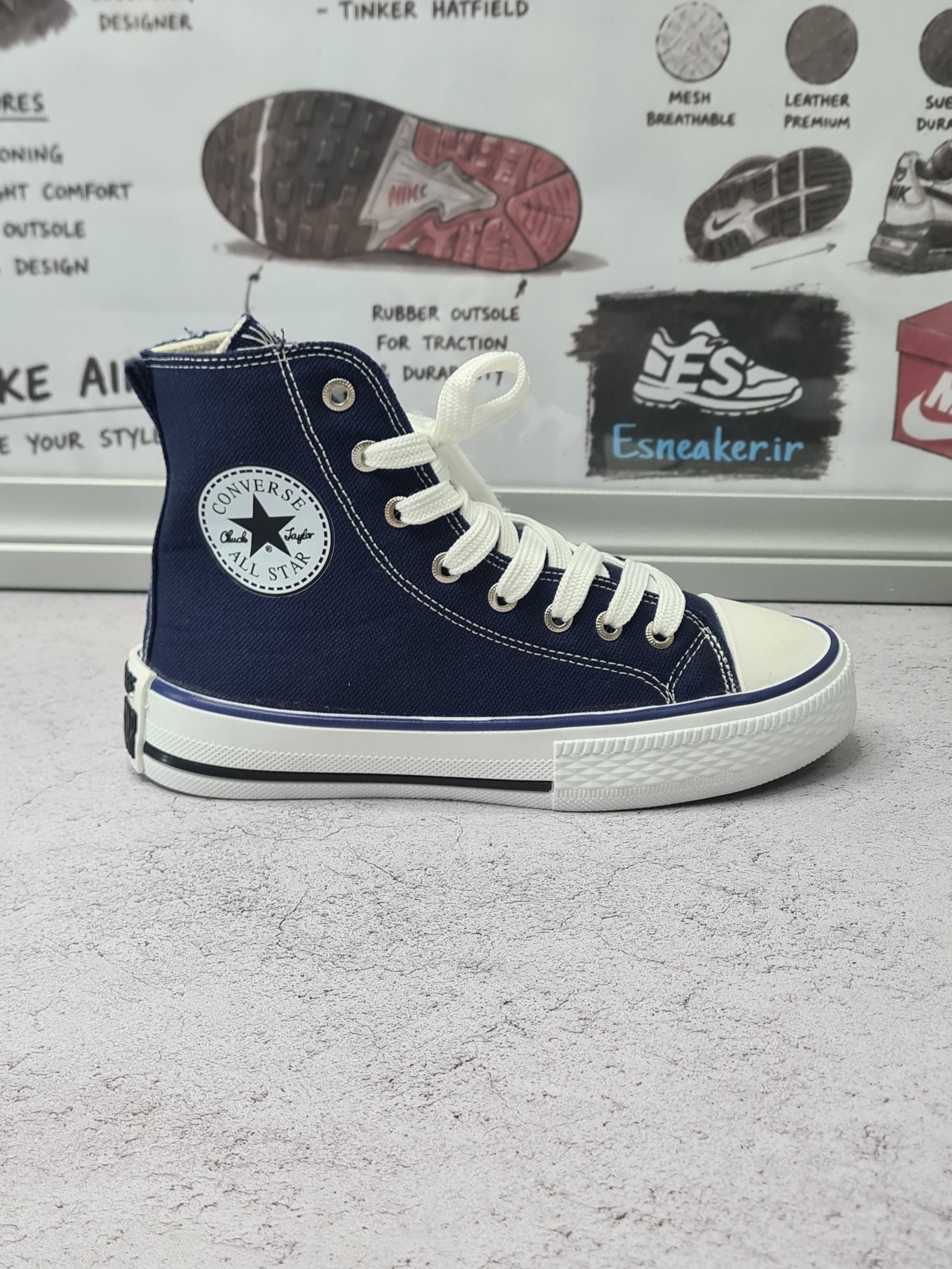 کفش کتانی زنانه converse مدل all star