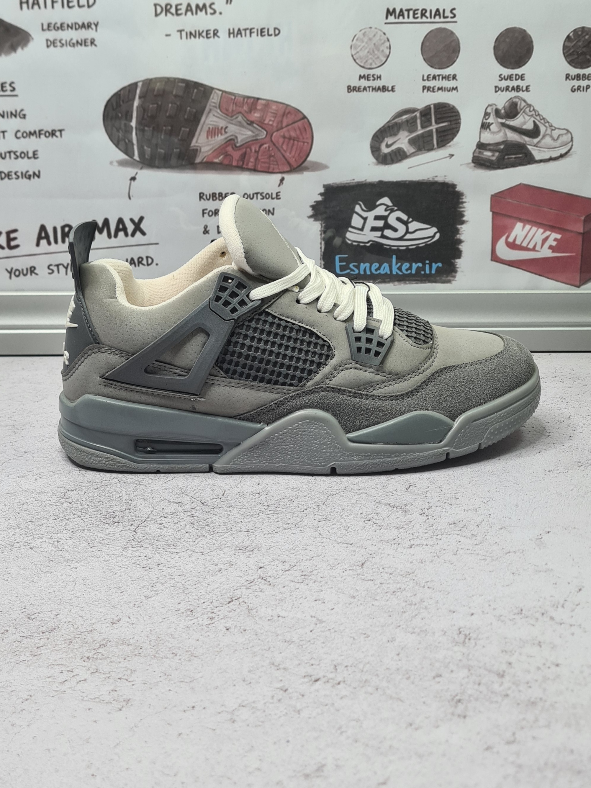 کفش کتانی مردانه نایک مدل jordan4